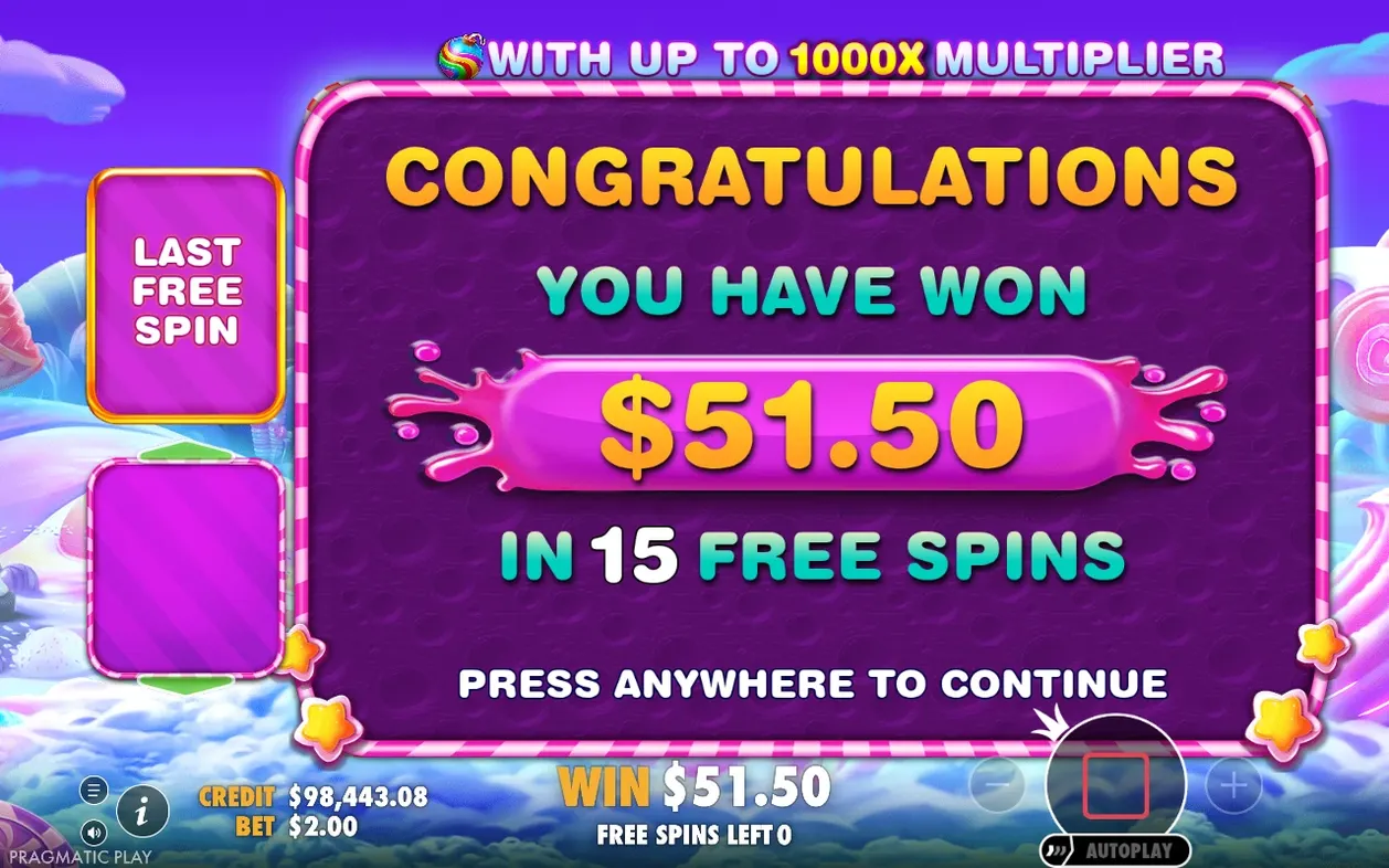 Sweet Bonanza 1000